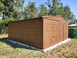 Plechová garáž 6x6 