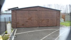 Garáž 7x6 farba orech 