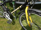 horský bicykel LUCCA MODET čierny pre chlapca