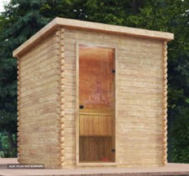 Sauna štvorcová 