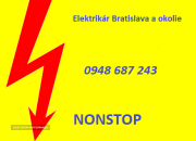 Elektrikár Bratislava a okolie-NONSTOP