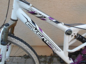Horský bicykel Everest Electra na fotke, biely, používaný /5.9.25/