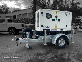 JCB_20 Elektrocentrála JCB 20 kVA na prenájom